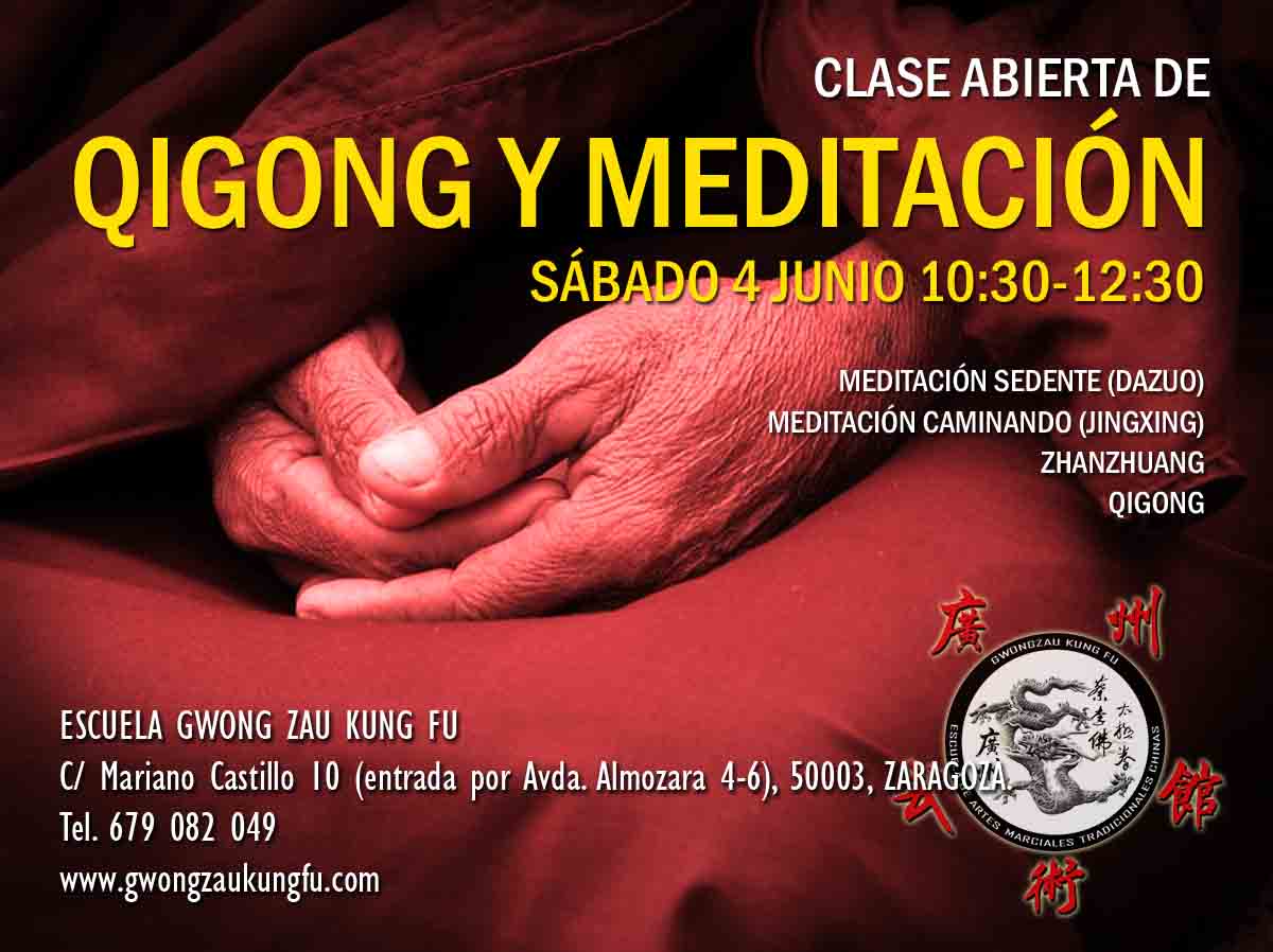 meditación zaragoza, qigong y meditación, clases de qigong, clases de chi kung,