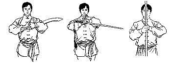 Baoquanli con armas - Significado del Saludo en las Artes Marciales Chinas