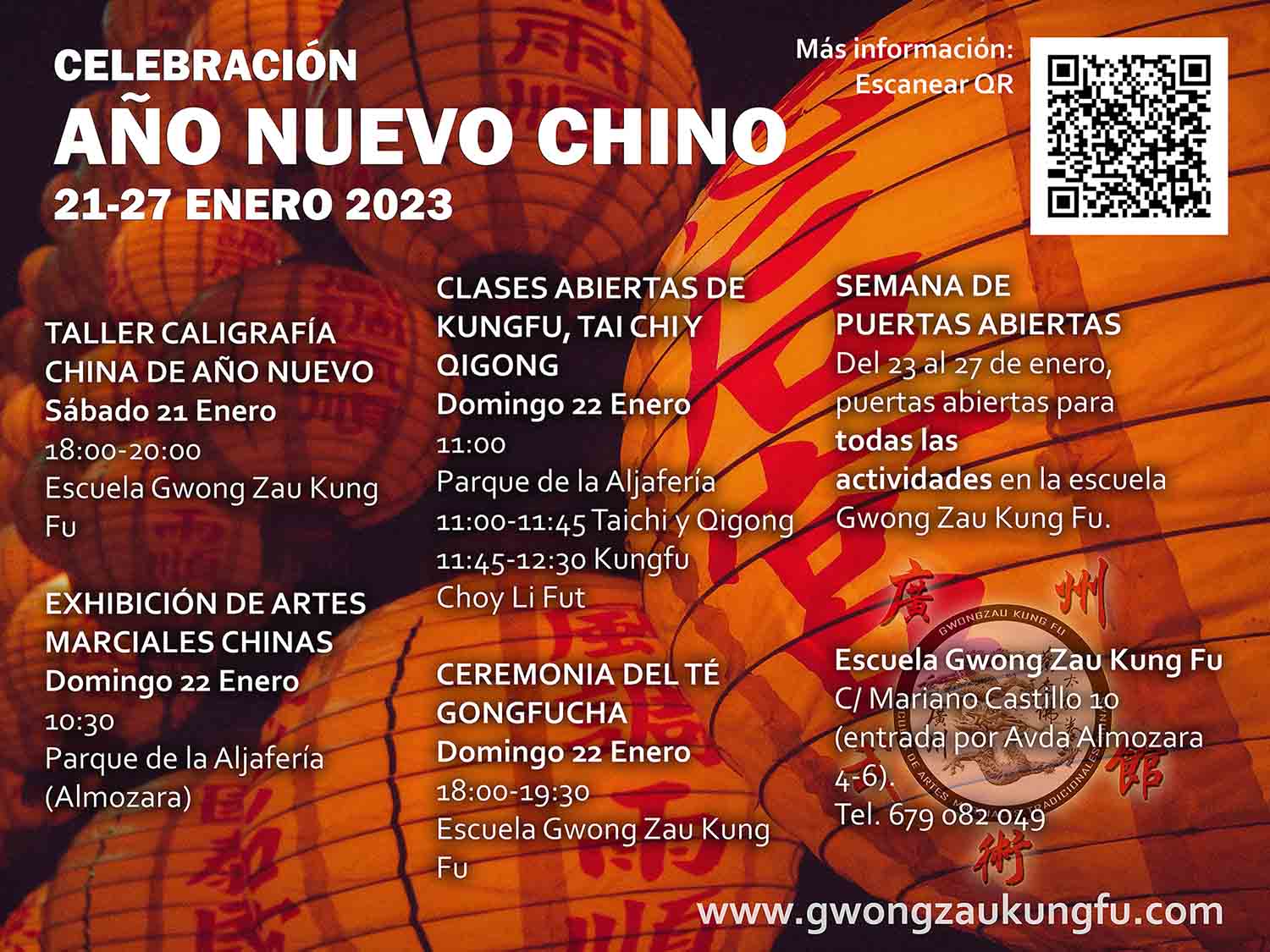 Celebracion Ano Nuevo Chino 2023 - Jornadas Año Nuevo Chino 2023