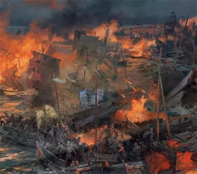 Batalla del Acantilado Rojo - La Batalla del Acantilado Rojo