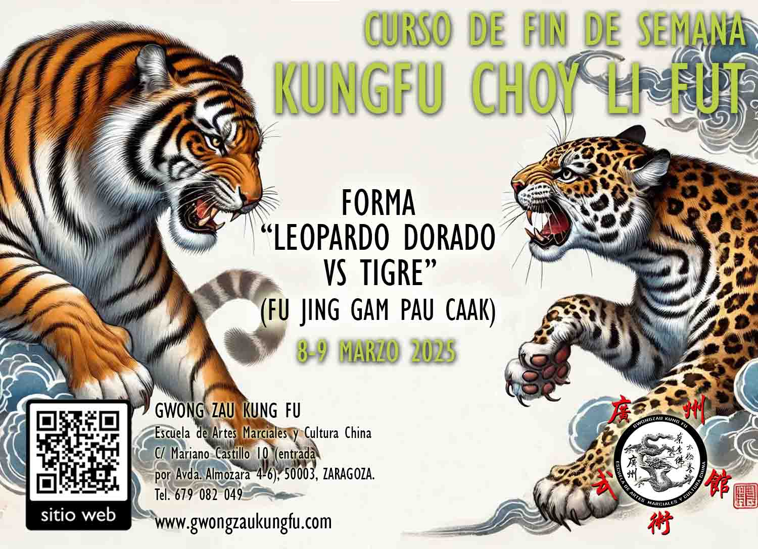 Curso Sapzi Chak - Curso de Fin de Semana de Choy Li Fut Kungfu