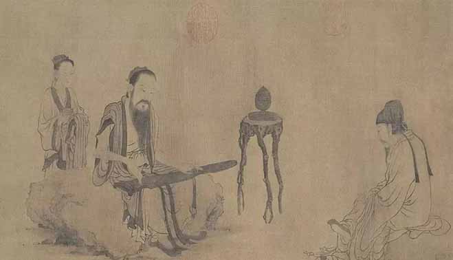 Pintura Guqin Yuan - El Gǔqín: Música, Contemplación y Herencia Cultural de China